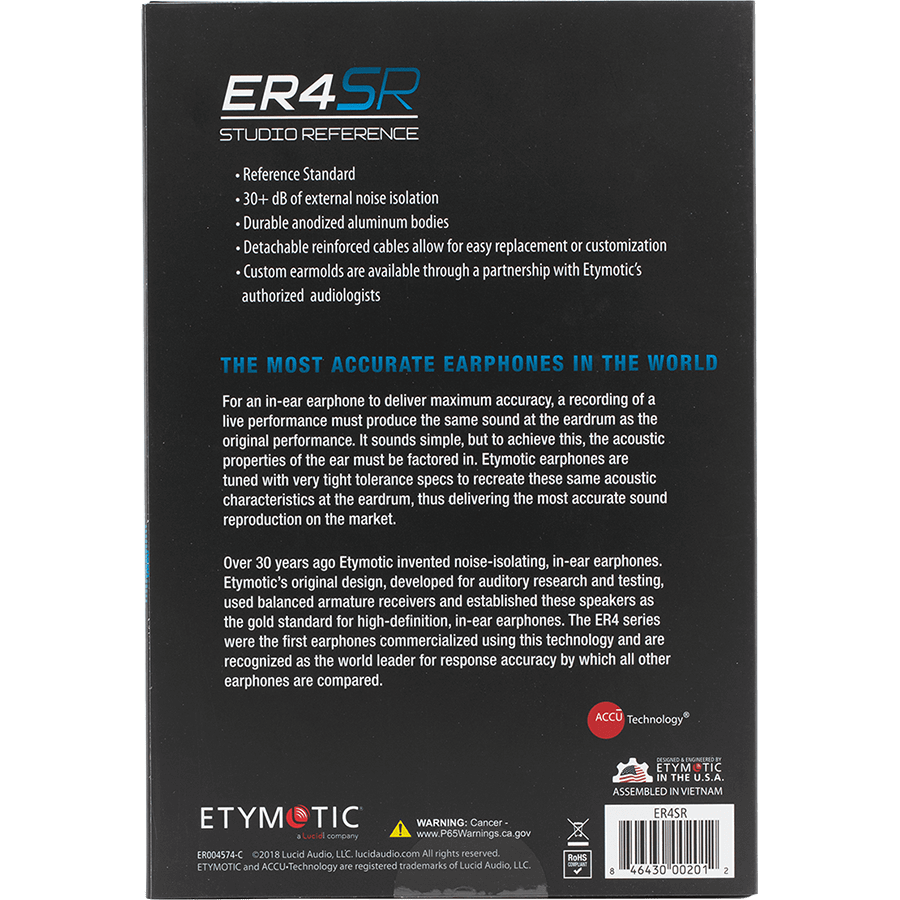 ER4SR Earphones