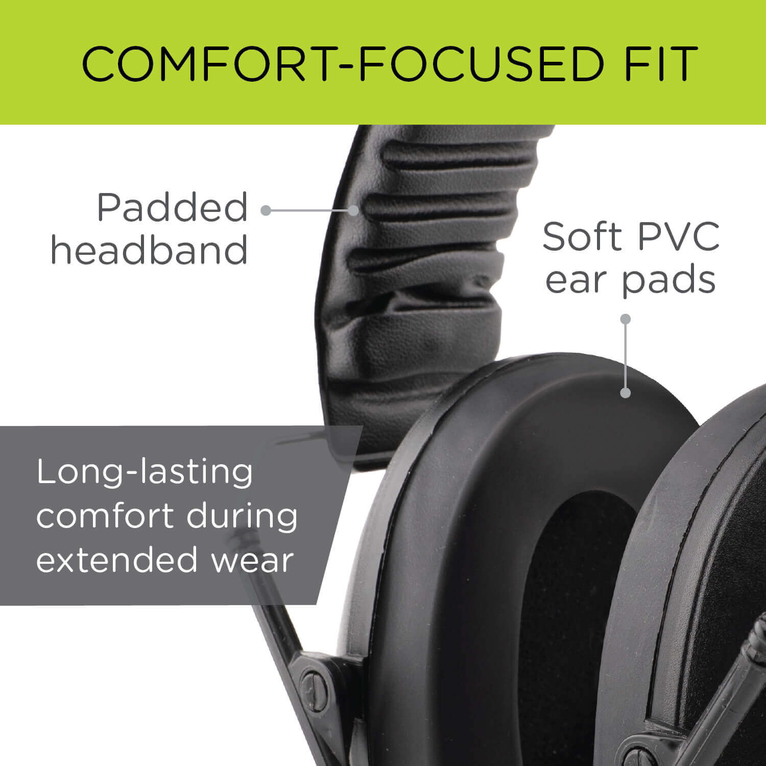 Passive Adult Low Profile Foldable Hearing Protection