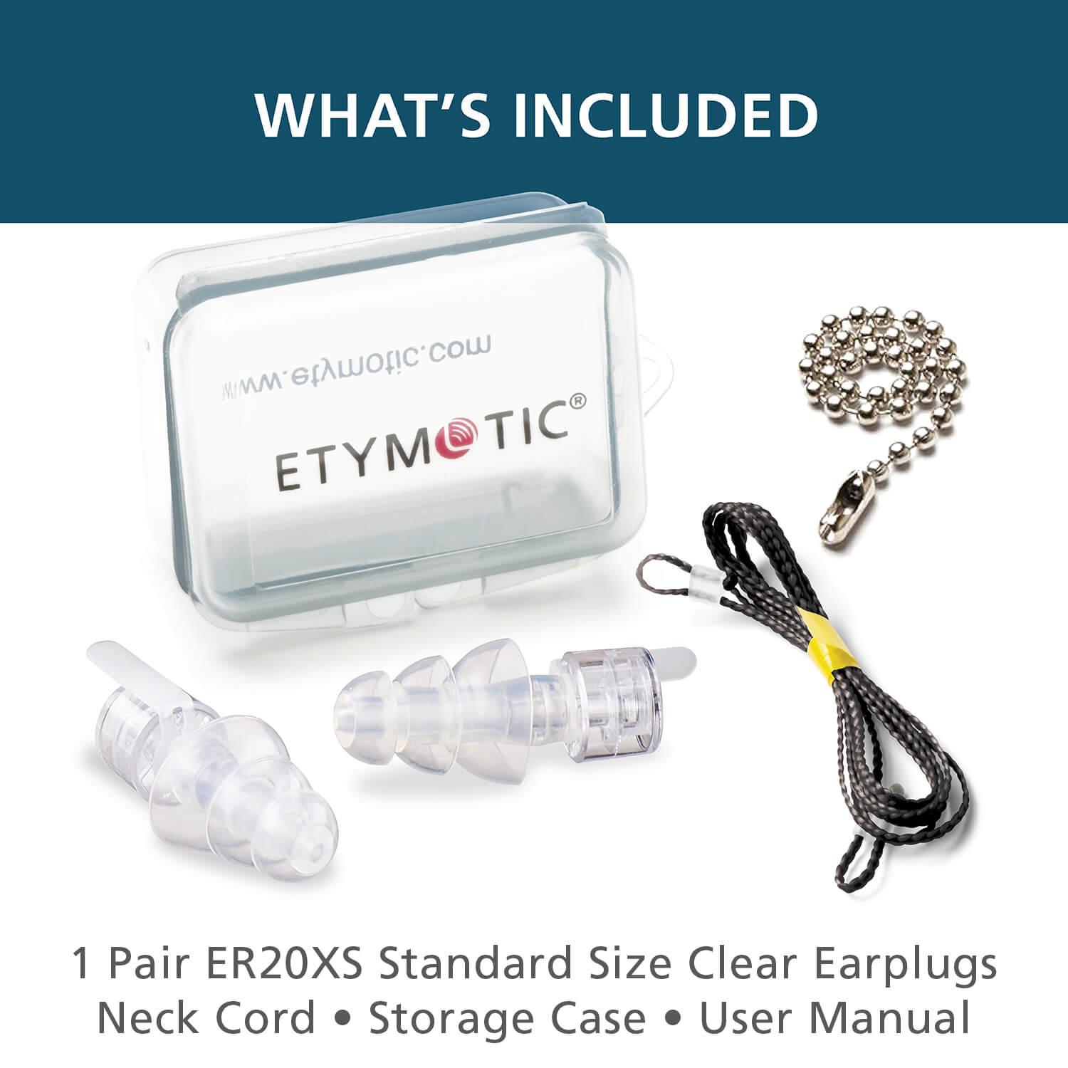 ER20XS | High Fidelity Earplugs - Standard
