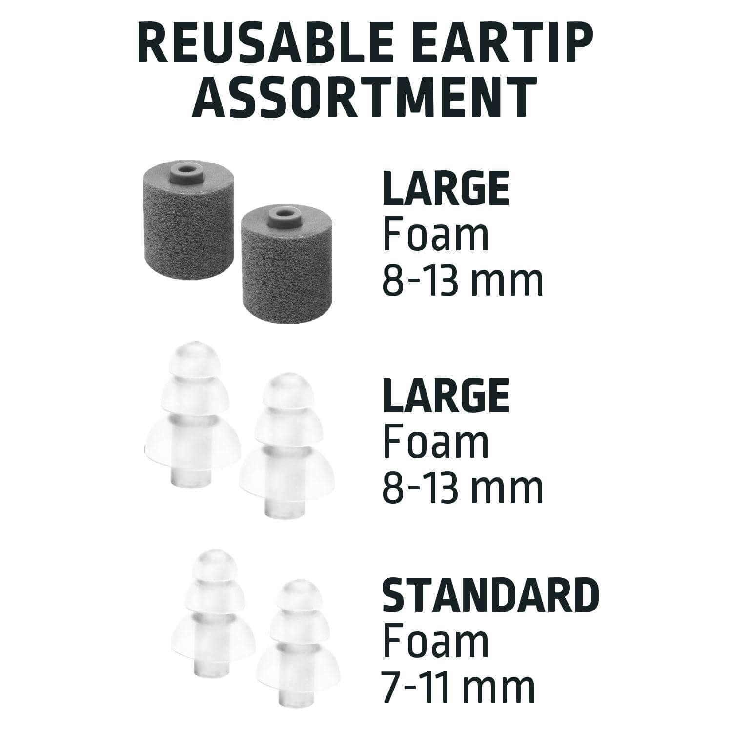 REUSABLE EARTIP ASSORTMENT