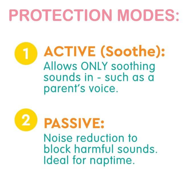 HearMuffs Protection Mode